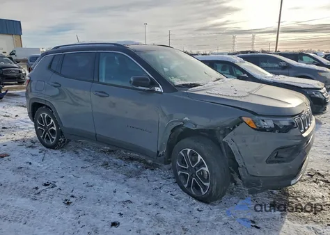 2022 Jeep Compass Limited z USA, uszkodzony, nr VIN 3C4NJDCB4NT181816